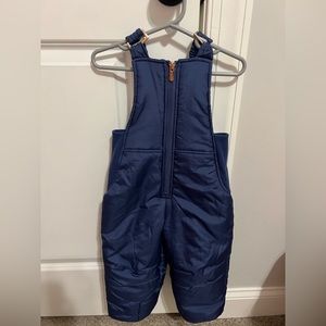 Toddler girl snow bibs